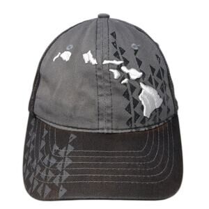 Hawaiian Islands Slideback Baseball Cap Multi One Size Adjustable Crazy Shirts